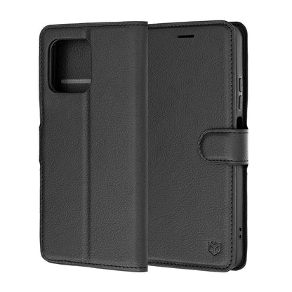 Pouzdro pro Motorola Moto G47 / G37 Power / G37, Techsuit, kožené folio, černé