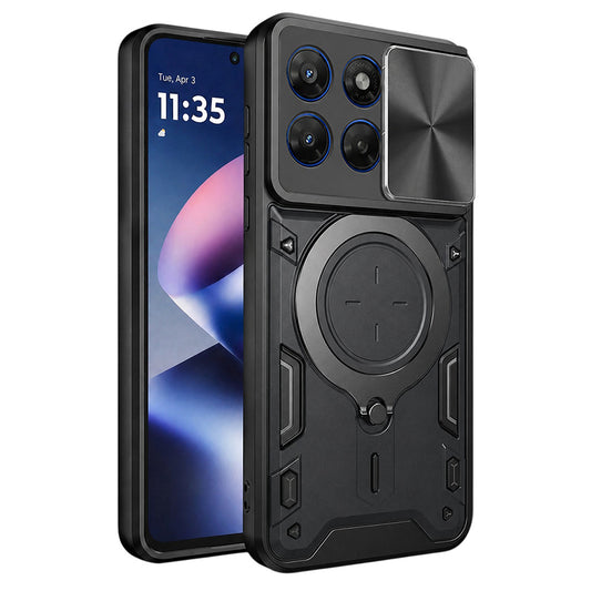 Pouzdro pro Motorola Moto G47 / G37, Techsuit, CamGuard Pro, Černé