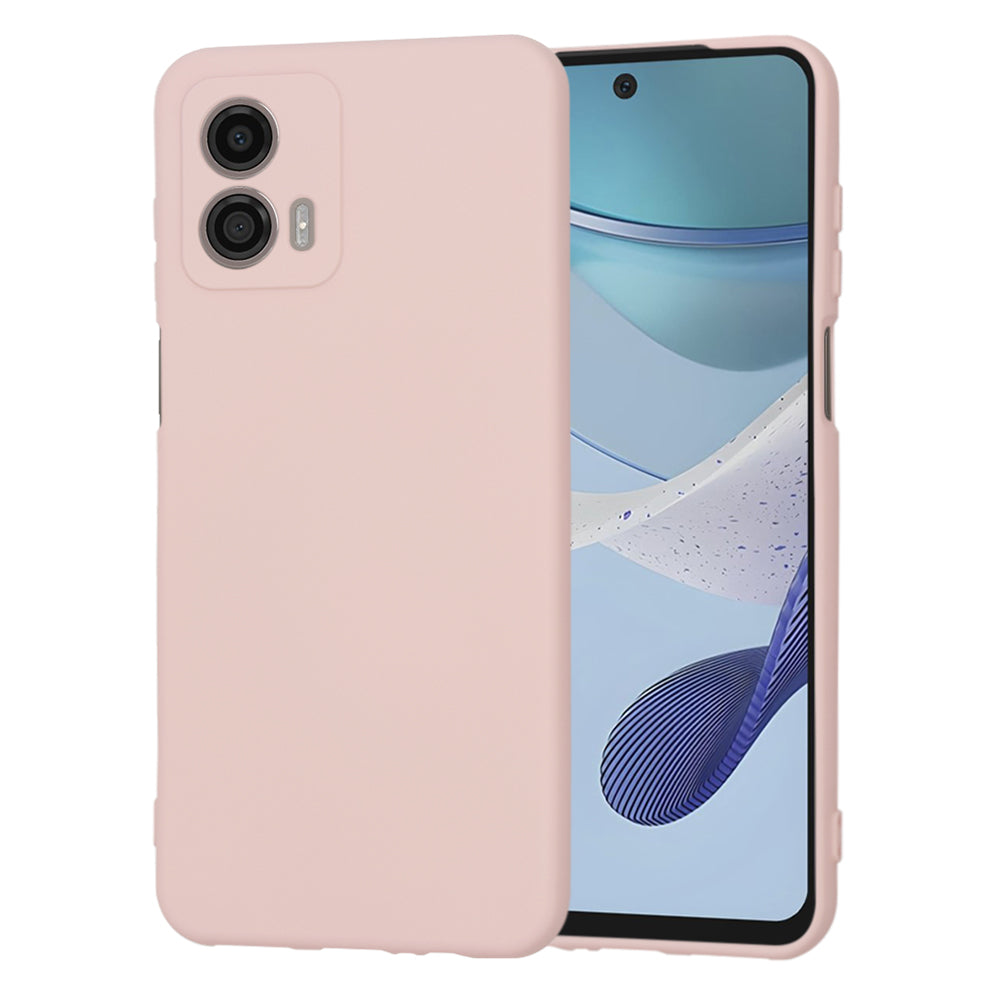Pouzdro pro Motorola Moto G53, Techsuit, SoftFlex, Růžové