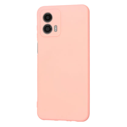 Pouzdro pro Motorola Moto G53, Techsuit, SoftFlex, Světle růžové