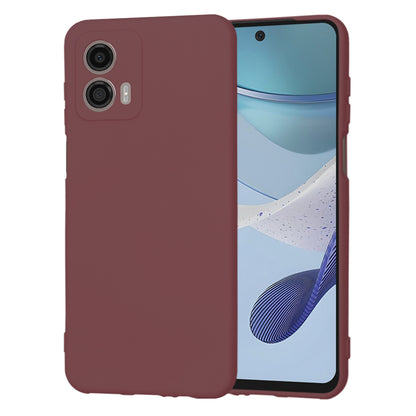 Pouzdro pro Motorola Moto G53, Techsuit, SoftFlex, Vínové