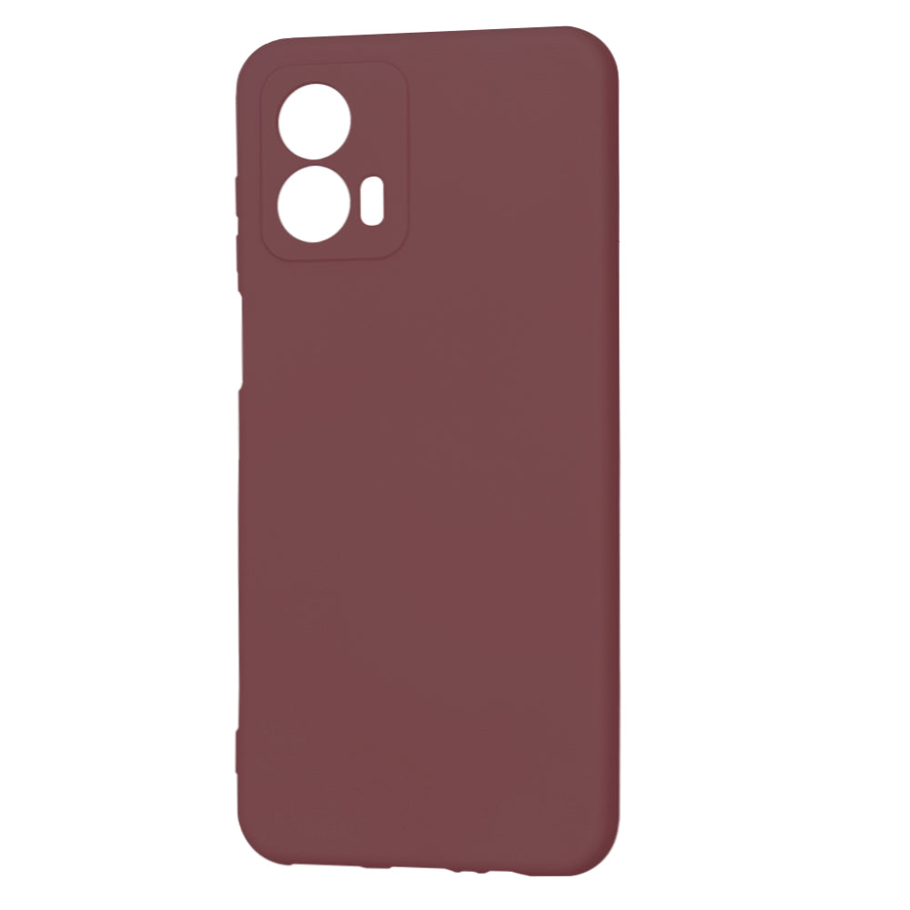 Pouzdro pro Motorola Moto G53, Techsuit, SoftFlex, Vínové
