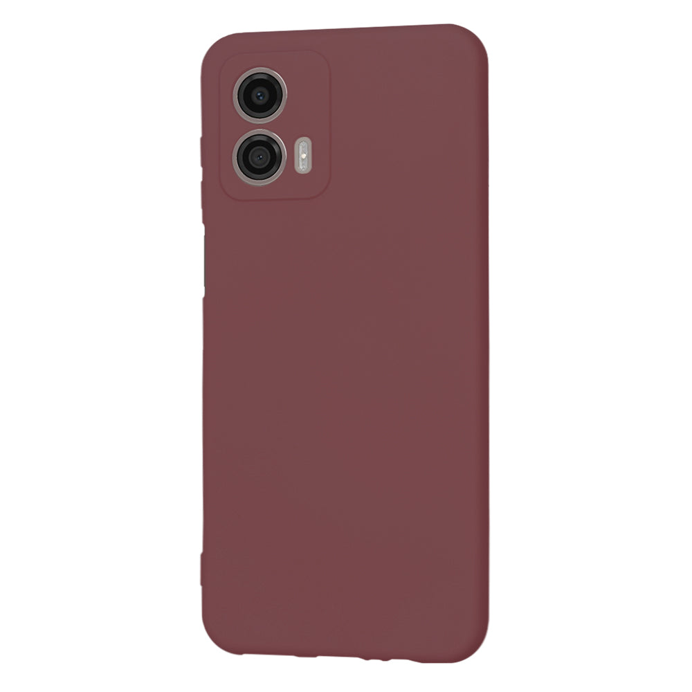 Pouzdro pro Motorola Moto G53, Techsuit, SoftFlex, Vínové