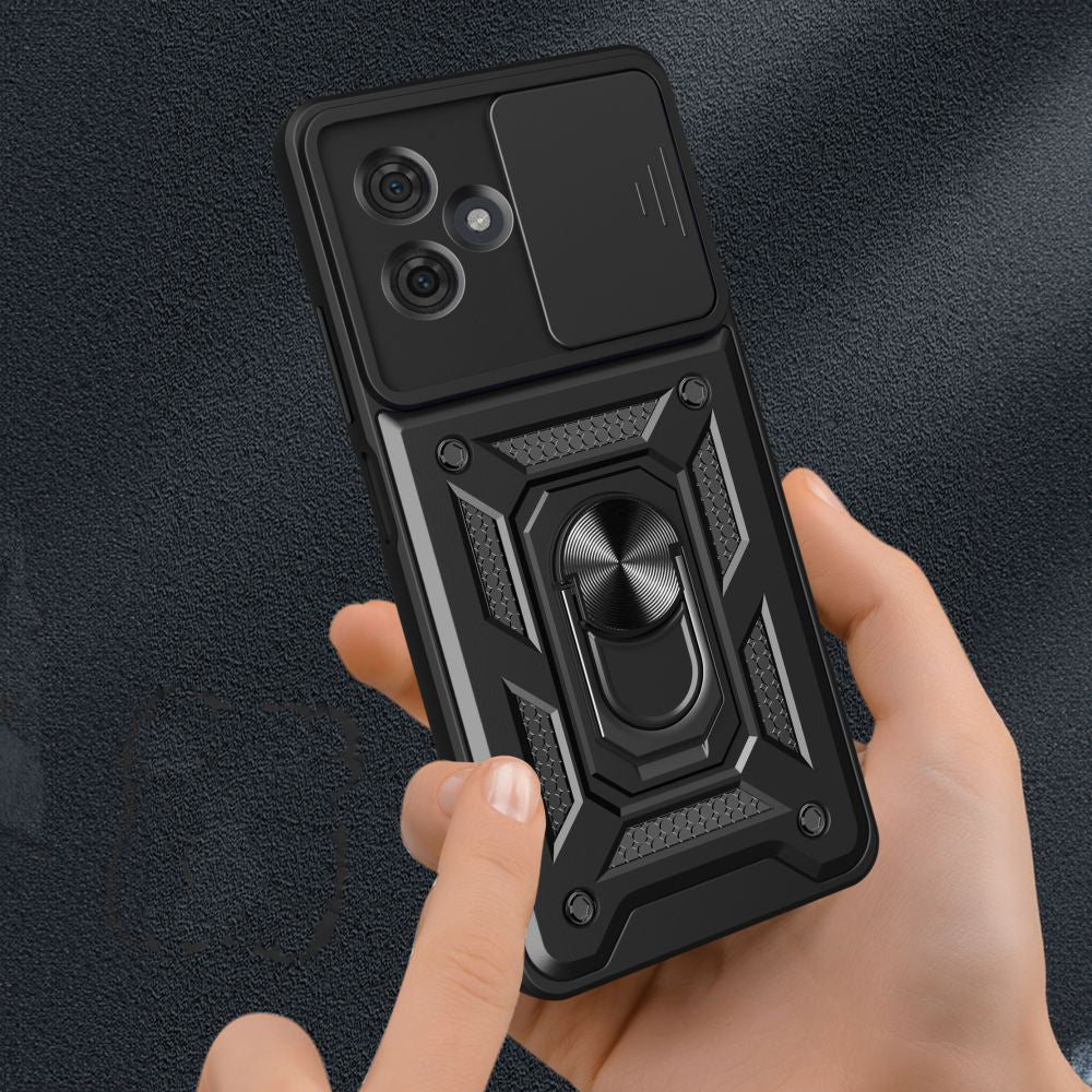 Pouzdro pro Motorola Moto G54, Techsuit, CamShield, Černá