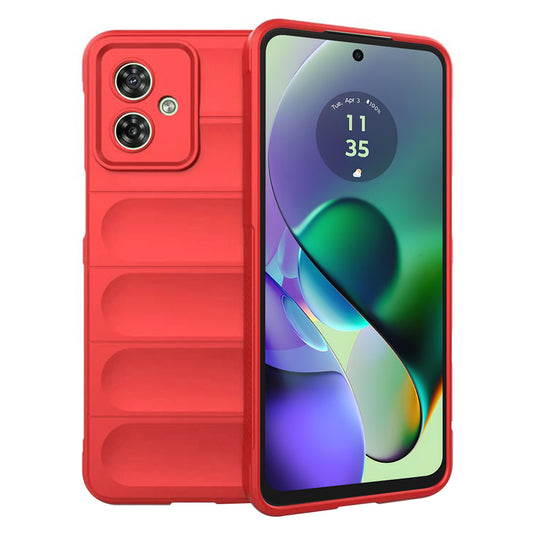 Pouzdro pro Motorola Moto G54, Techsuit, Magic Shield, Červená