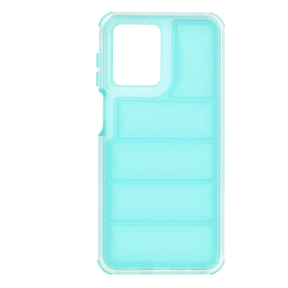 Pouzdro pro Motorola Moto G54, Techsuit, Wave Shield, Tyrkysové