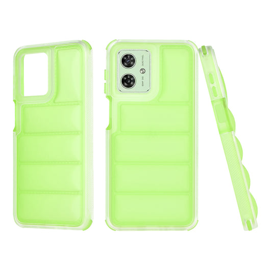 Pouzdro pro Motorola Moto G54, Techsuit, Wave Shield, Zelené