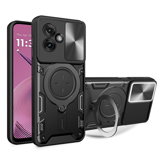 Pouzdro pro Motorola Moto G55, Techsuit, CamGuard Pro, Černé