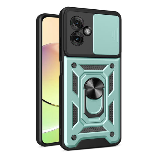 Pouzdro pro Motorola Moto G55, Techsuit, CamShield, Zelené