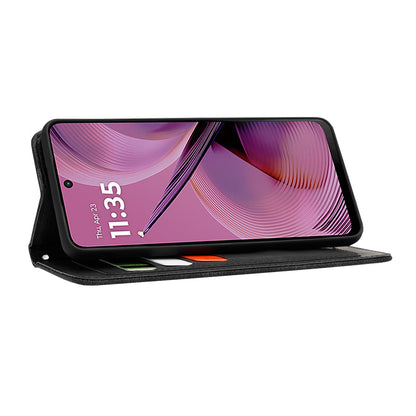 Pouzdro pro Motorola Moto G55, Techsuit, FlipCraft, Černá