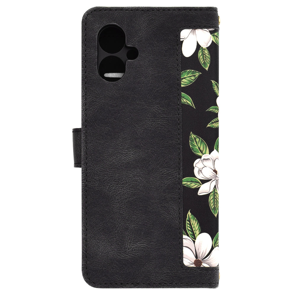Pouzdro pro Motorola Moto G55, Techsuit, FlipCraft, Černá