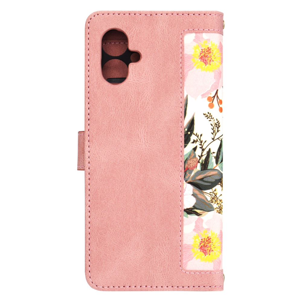 Pouzdro pro Motorola Moto G55, Techsuit, FlipCraft, Růžové