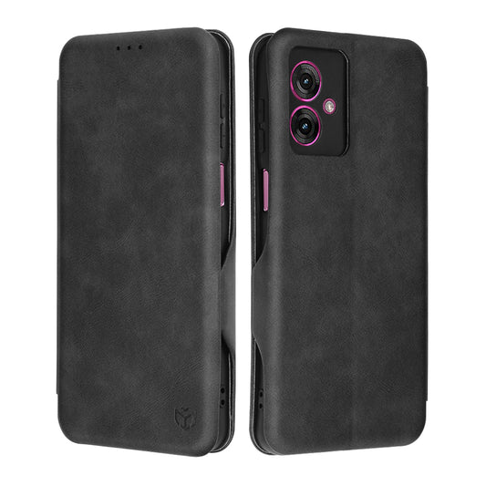 Pouzdro pro Motorola Moto G55, Techsuit, Safe Wallet Plus, Černá