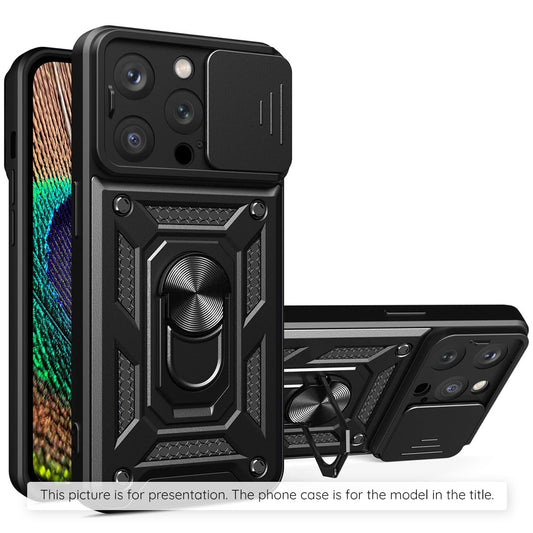 Case for Motorola Moto G56, Techsuit, CamShield, Black