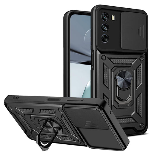 Pouzdro pro Motorola Moto G62 5G, Techsuit, CamShield, Černá