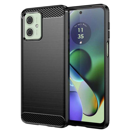 Pouzdro pro Motorola Moto G64 / G54 Power Edition / G54, Techsuit, Carbon, Černé