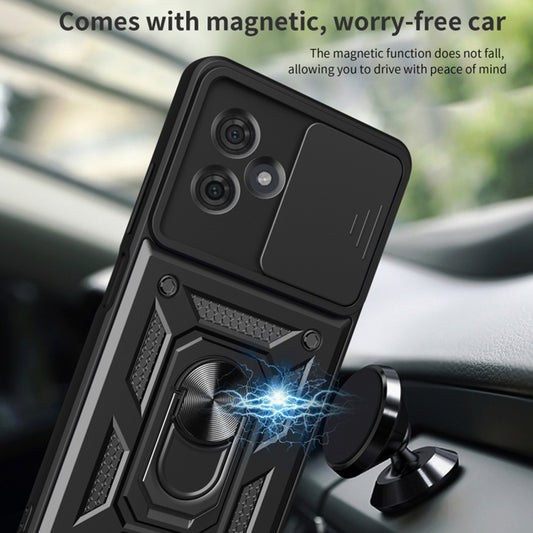 Pouzdro pro Motorola Moto G64 / G54 Power Edition, Techsuit, CamShield, Černá