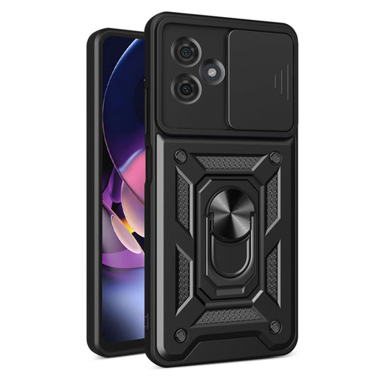 Pouzdro pro Motorola Moto G64 / G54 Power Edition, Techsuit, CamShield, Černá