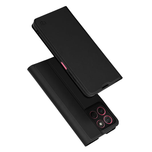 Pouzdro pro Motorola Moto G67 Power / G57 Power, Techsuit, Magskin Book, černé