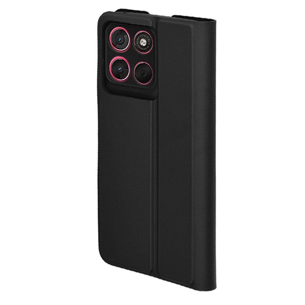 Pouzdro pro Motorola Moto G67 Power / G57 Power, Techsuit, Magskin Book, černé