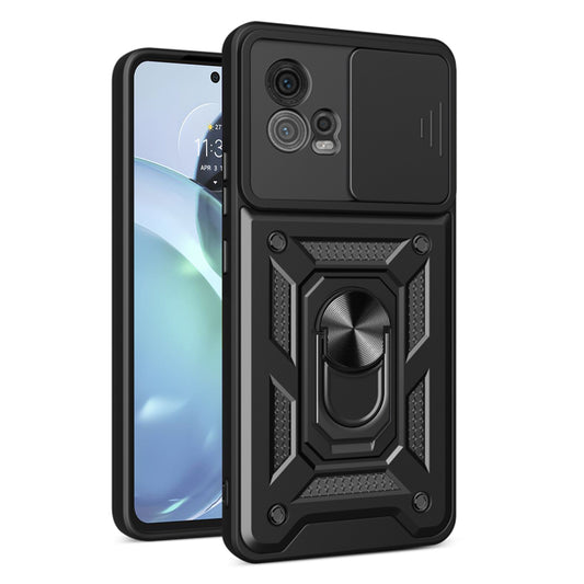 Pouzdro pro Motorola Moto G72, Techsuit, CamShield, Černá