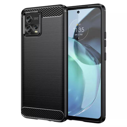 Pouzdro pro Motorola Moto G72, Techsuit, Carbon, Černé