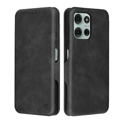 Pouzdro pro Motorola Moto G75, Techsuit, Safe Wallet Plus, Černé