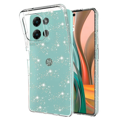 Pouzdro pro Motorola Moto G75, Techsuit, SparkleSkin, Průhledné