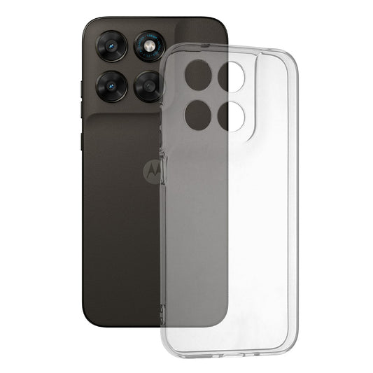 Pouzdro pro Motorola Moto G77 / G67, Techsuit, Clear, Transparentní