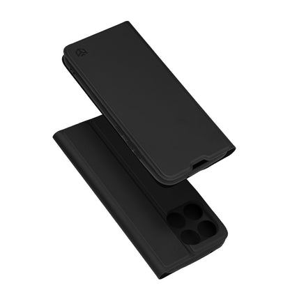 Case for Motorola Moto G77 / G67, Techsuit, Magskin Book, Black