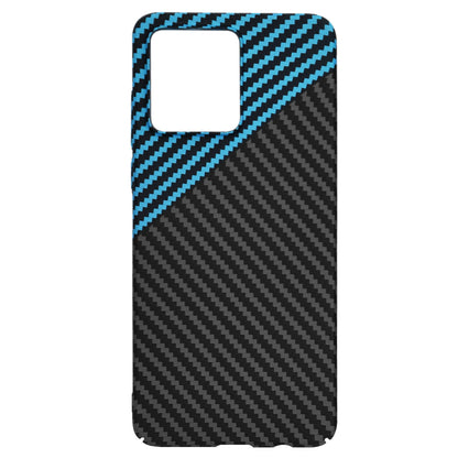 Pouzdro pro Motorola Moto G84, Techsuit, Carbonite FiberShell, Černá Bleu