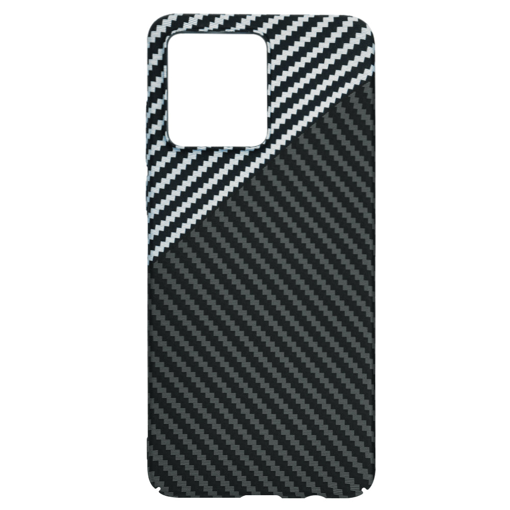Pouzdro pro Motorola Moto G84, Techsuit, Carbonite FiberShell, Černá Šedá