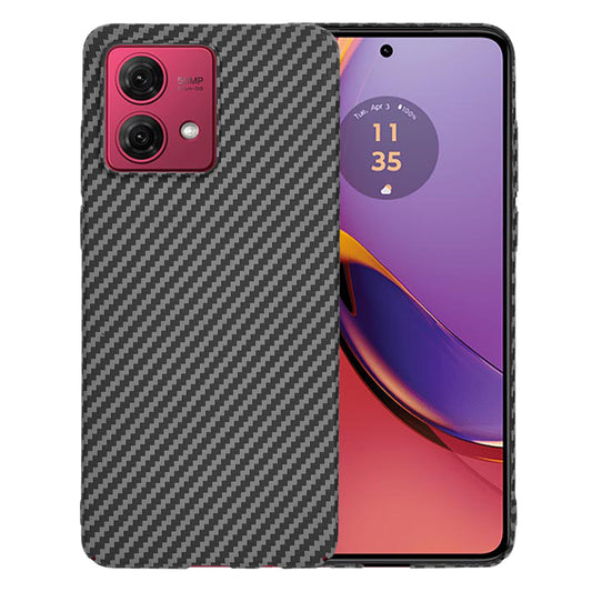 Pouzdro pro Motorola Moto G84, Techsuit, Carbonite FiberShell, Černé