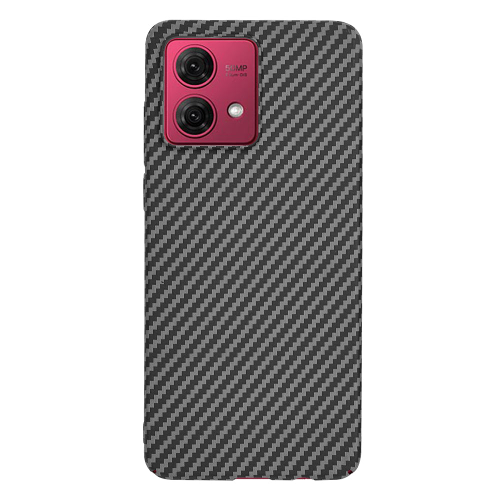 Pouzdro pro Motorola Moto G84, Techsuit, Carbonite FiberShell, Černé