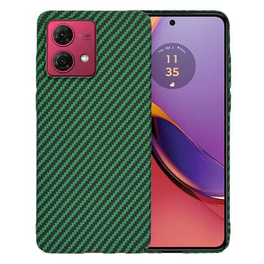 Pouzdro pro Motorola Moto G84, Techsuit, Carbonite FiberShell, Zelené