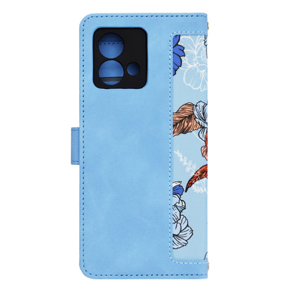 Pouzdro pro Motorola Moto G84, Techsuit, FlipCraft, Modré