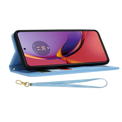 Pouzdro pro Motorola Moto G84, Techsuit, FlipCraft, Modré