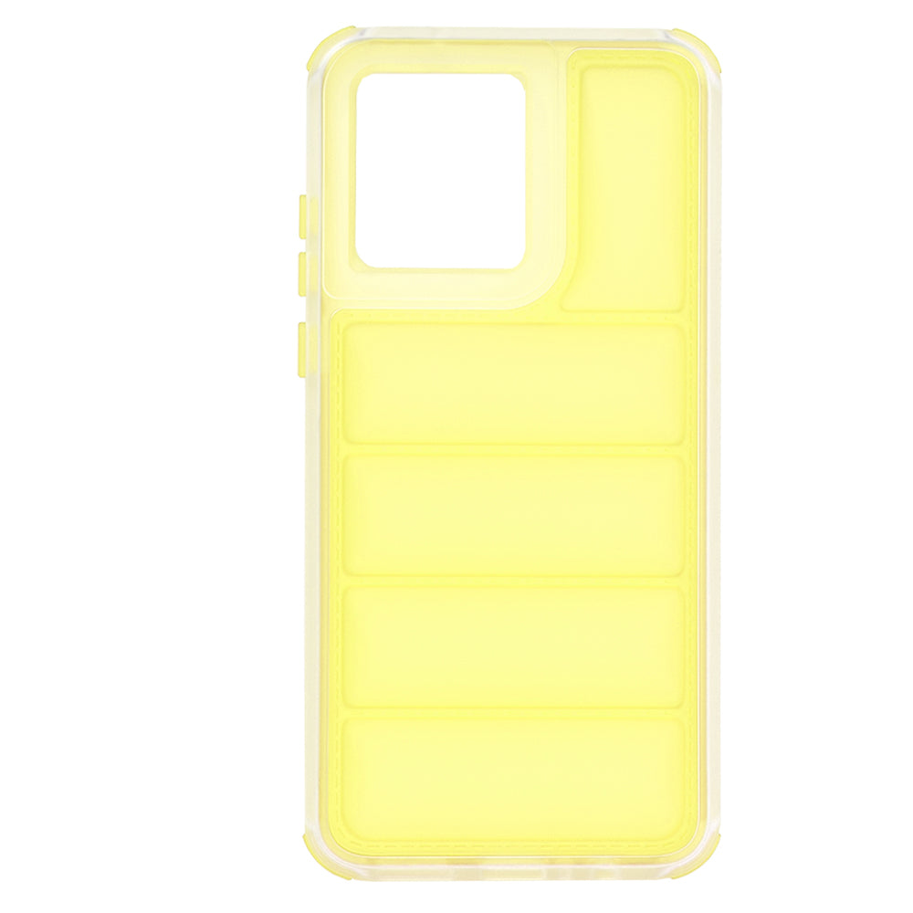 Pouzdro pro Motorola Moto G84, Techsuit, Wave Shield, Žluté