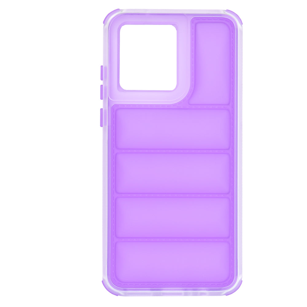 Pouzdro pro Motorola Moto G84, Techsuit, Wave Shield, fialové