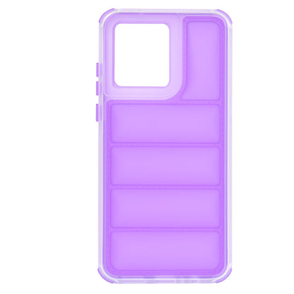 Pouzdro pro Motorola Moto G84, Techsuit, Wave Shield, fialové