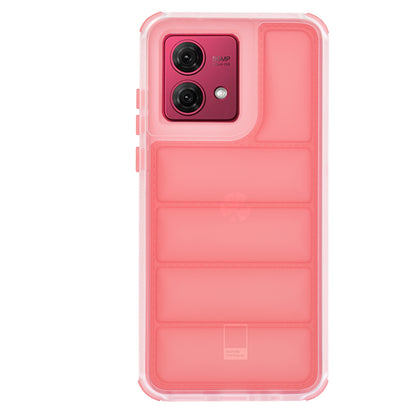 Pouzdro pro Motorola Moto G84, Techsuit, Wave Shield, Červené