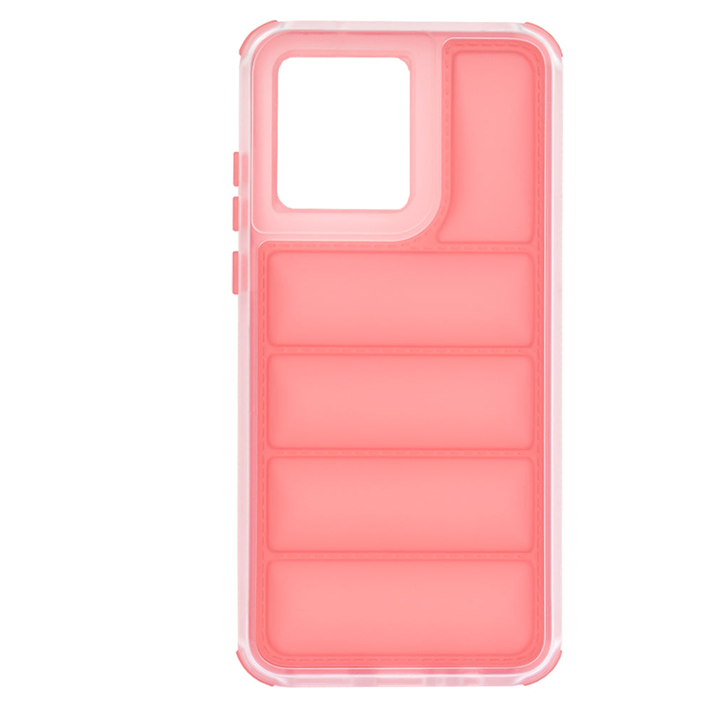 Pouzdro pro Motorola Moto G84, Techsuit, Wave Shield, Červené