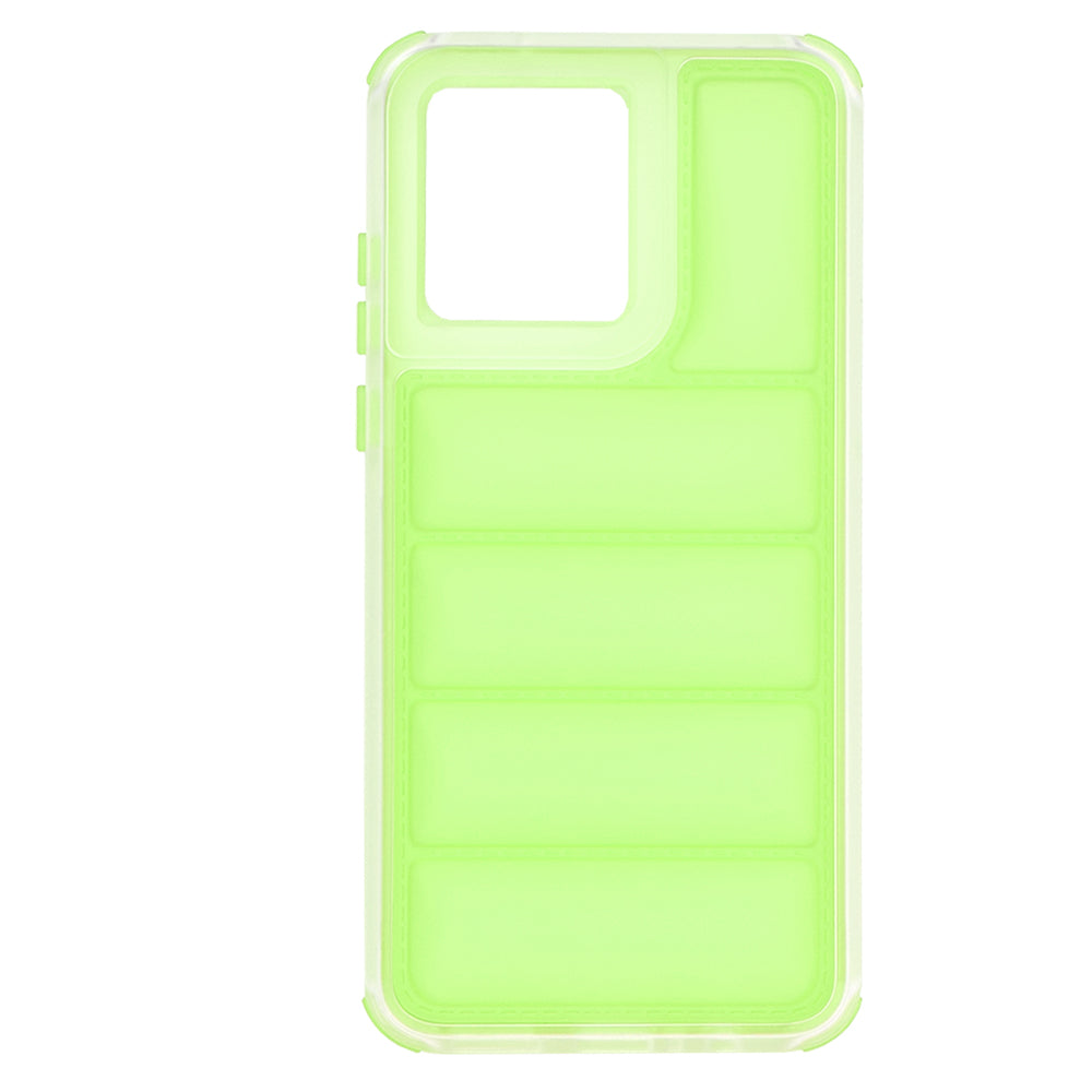 Pouzdro pro Motorola Moto G84, Techsuit, Wave Shield, Zelené