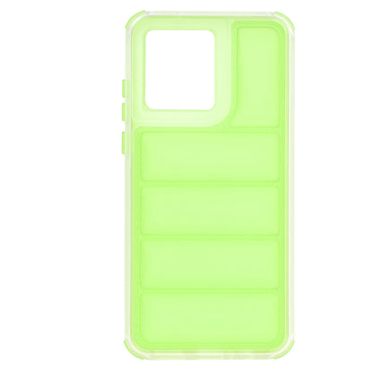 Pouzdro pro Motorola Moto G84, Techsuit, Wave Shield, Zelené