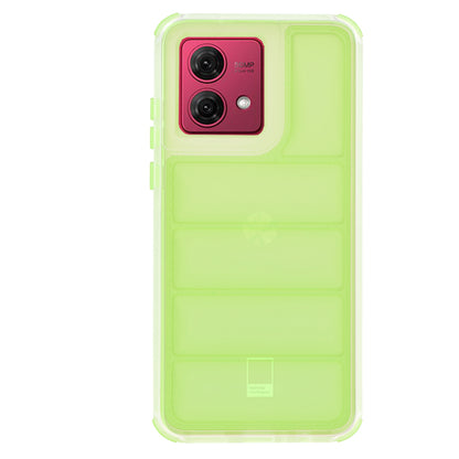 Pouzdro pro Motorola Moto G84, Techsuit, Wave Shield, Zelené