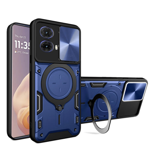Pouzdro pro Motorola Moto G85, Techsuit, CamGuard Pro, Modrá