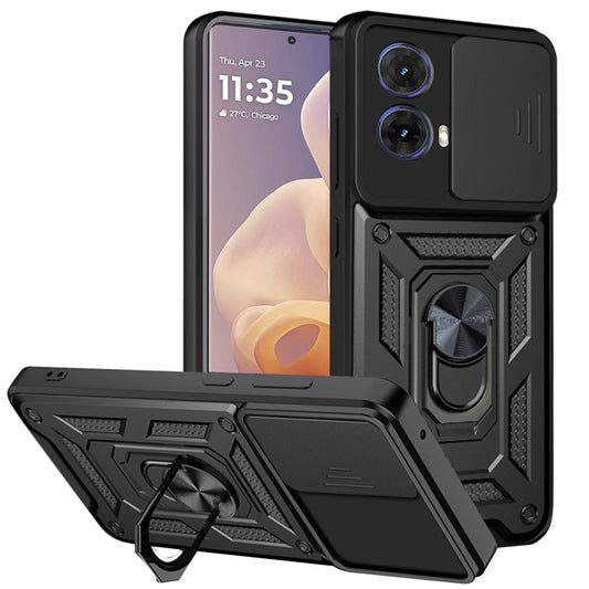 Pouzdro pro Motorola Moto G85, Techsuit, CamShield, Černé