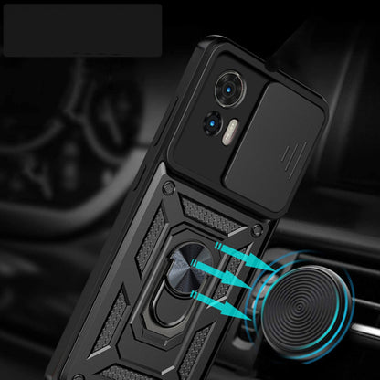 Case for Motorola Moto G85, Techsuit, CamShield, Black