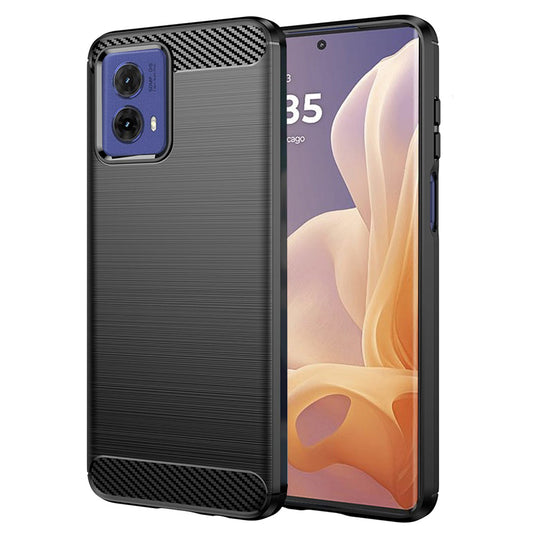 Pouzdro pro Motorola Moto G85, Techsuit, Carbon, Černé