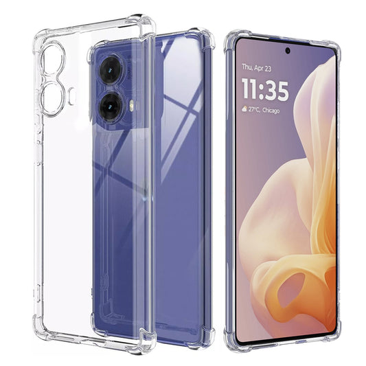Pouzdro pro Motorola Moto G85, Techsuit, Odolné proti nárazům, Průhledné